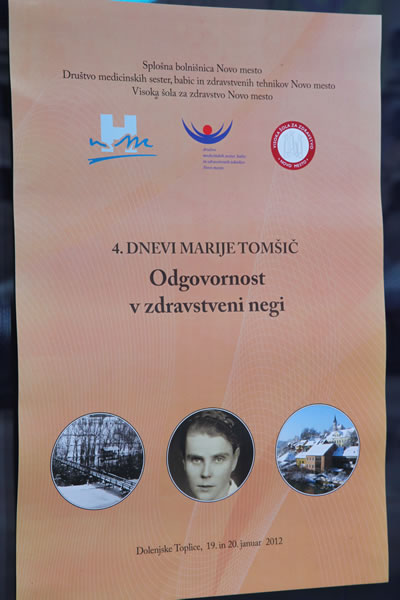 4. Dnevi Marije Tomšič 4. Dnevi Marije Tomšič